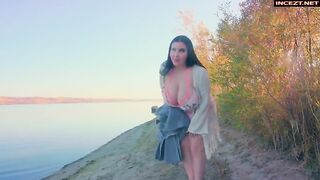 Korina Kova – My Son Took Me To A Nude Beach